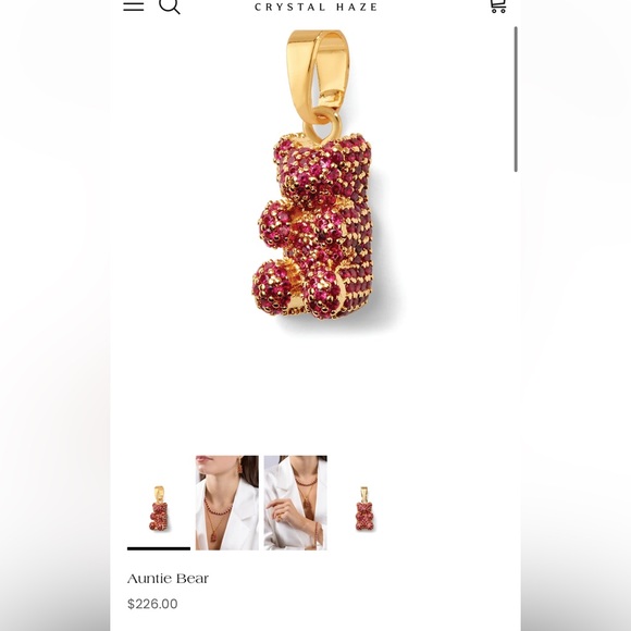 Last one- Auntie Bear Pendant - Picture 10 of 11